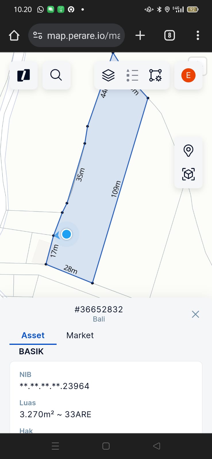 LAND FOR SALE AT SAWANGAN NUSA DUA SUITABLE FOR VILLA AND GUESTHOUSE