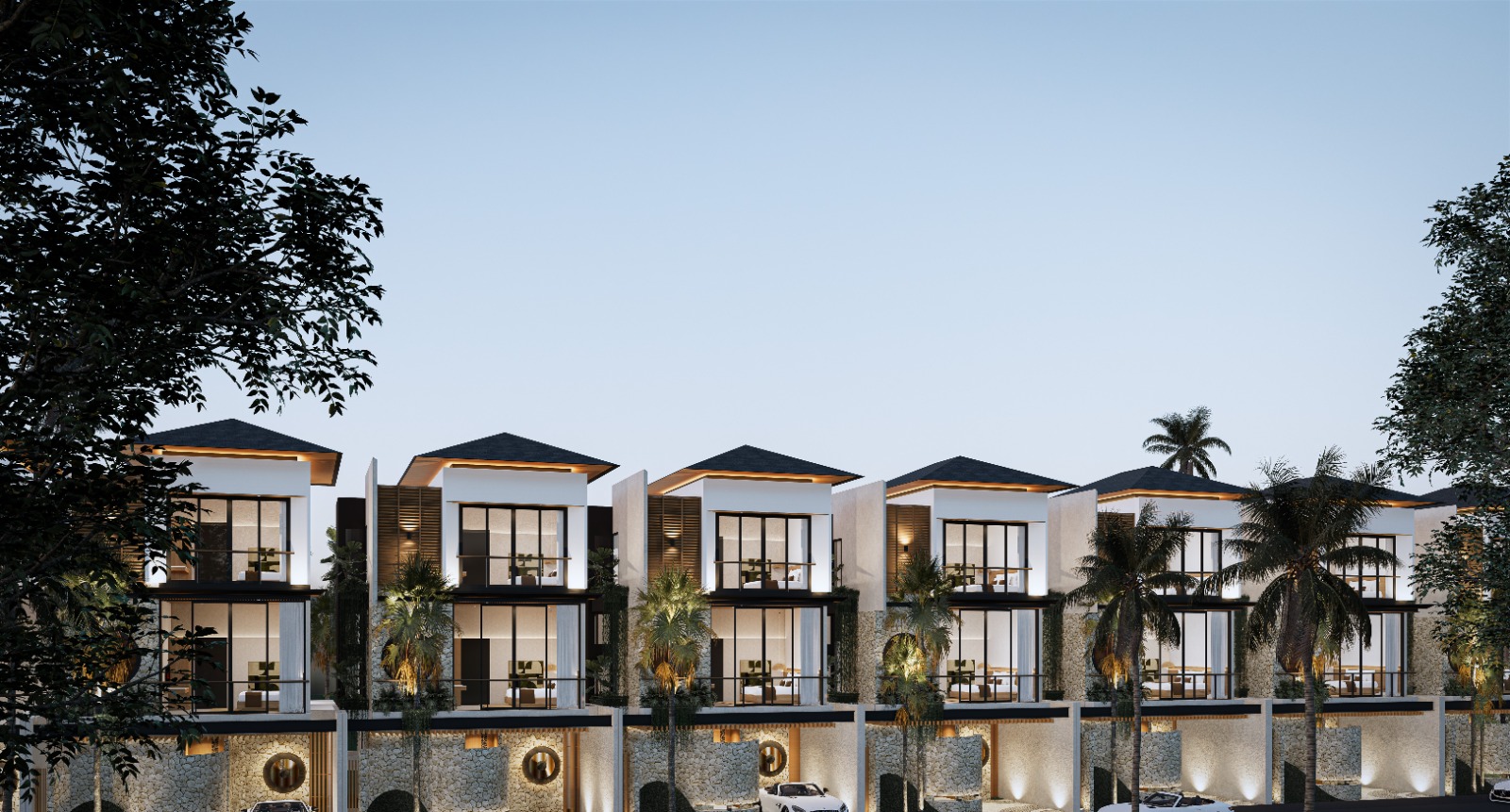 9 BRAND-NEW OCEANVIEW MASTERPIECE VILLAS at SANUR BEACHSIDE THE SKYSCAPES ROOFTOP SANUR 5 Stars Location in Sanur